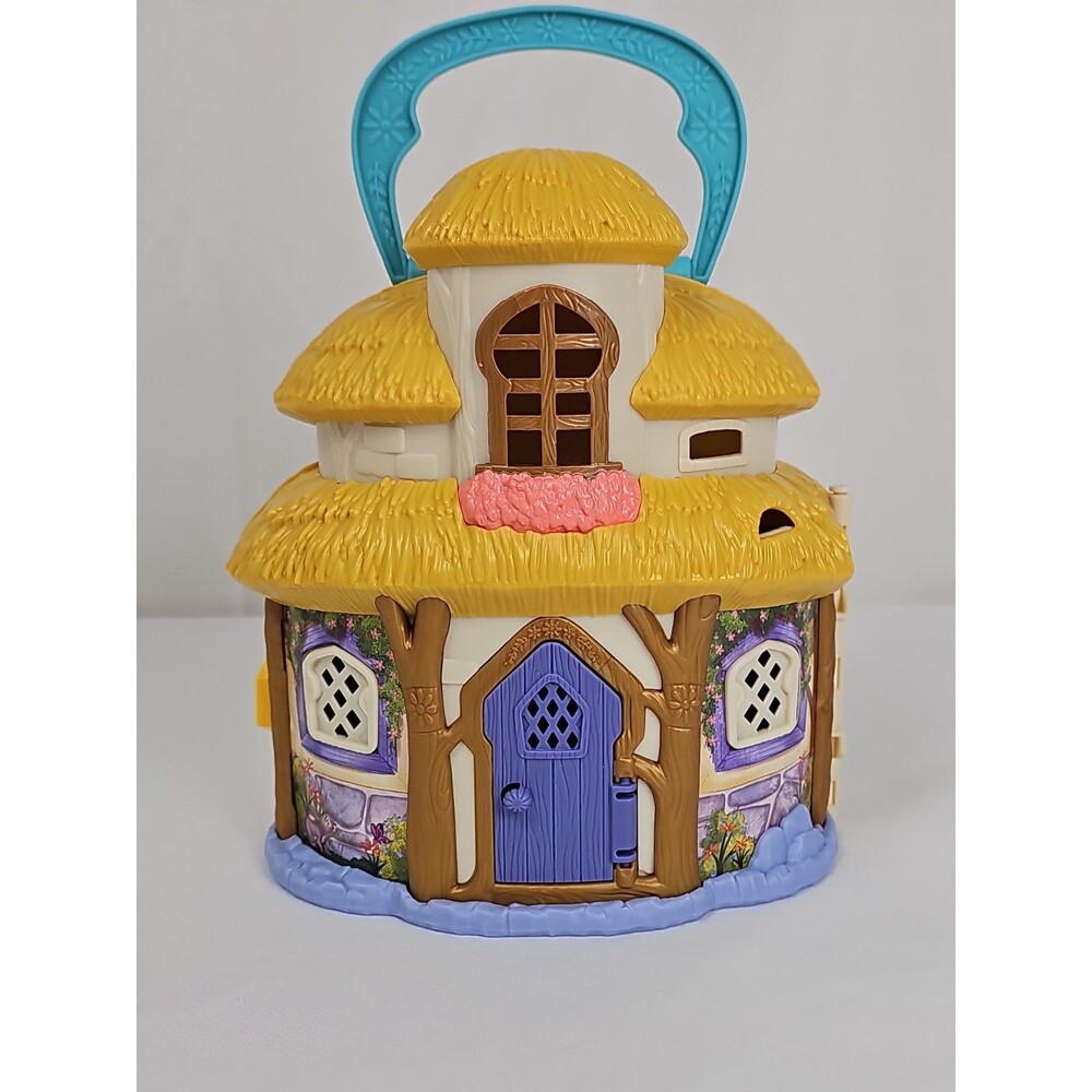Mattel Fairy Cottage Carry Case Dollhouse Playset HKR78 2023 Fold-Out House